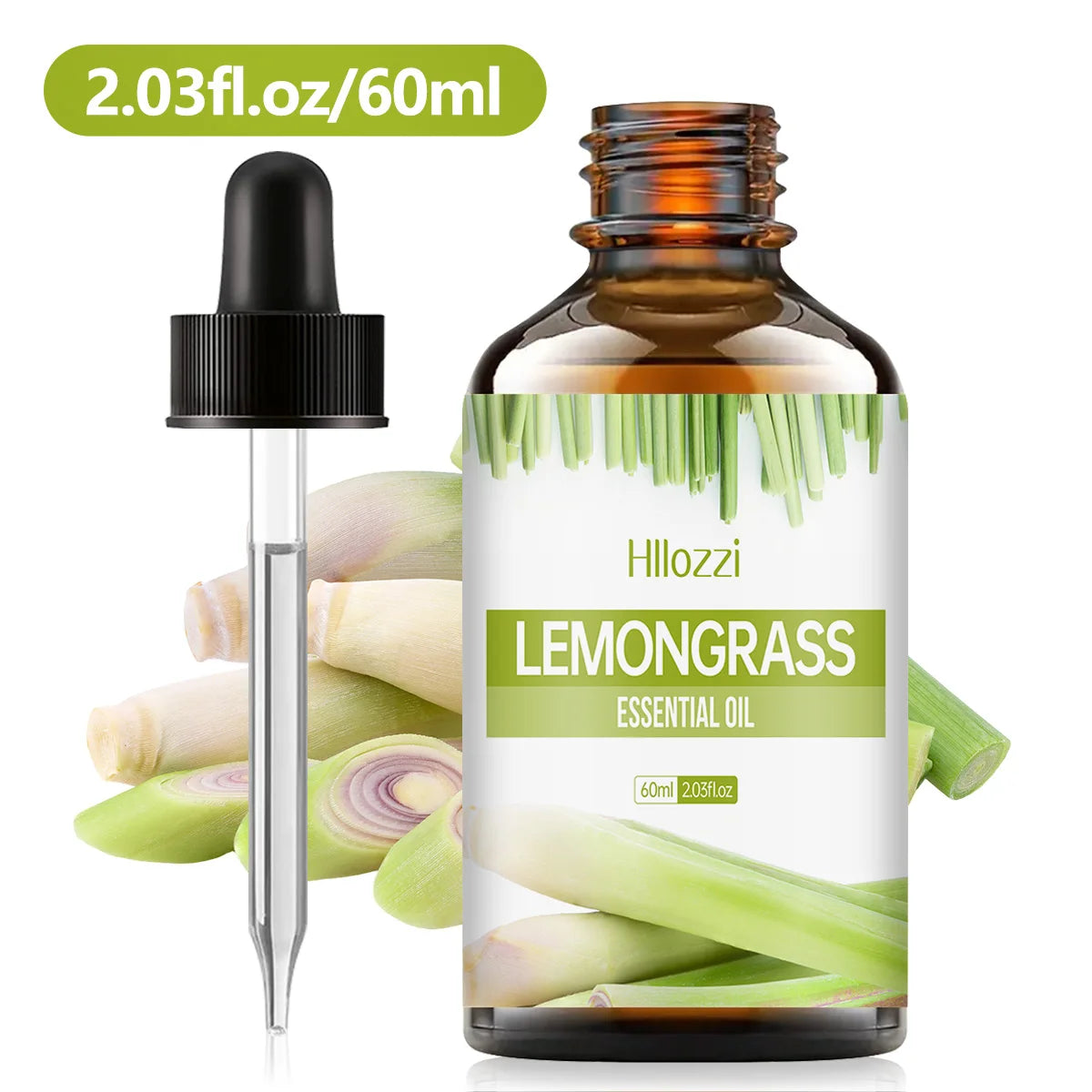 LEMONGRASS ESSENTIAL OIL a high-quality moisturizing nourishing massage oil with a refreshing scent, suitable for all skin types