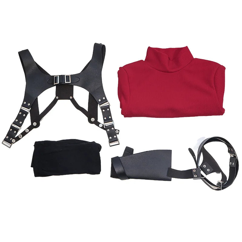 Female Ada Cosplay Wong Costume Dress Belt Roleplay Outfits Fantasia Halloween Carnival Disguise Suit For Adult Women Girls