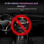 1 PC Multi Color Car Light Wireless LED Touch Light Roof Light Sensor Read Lamp Mini USB Charging Light Car Interior Accessories