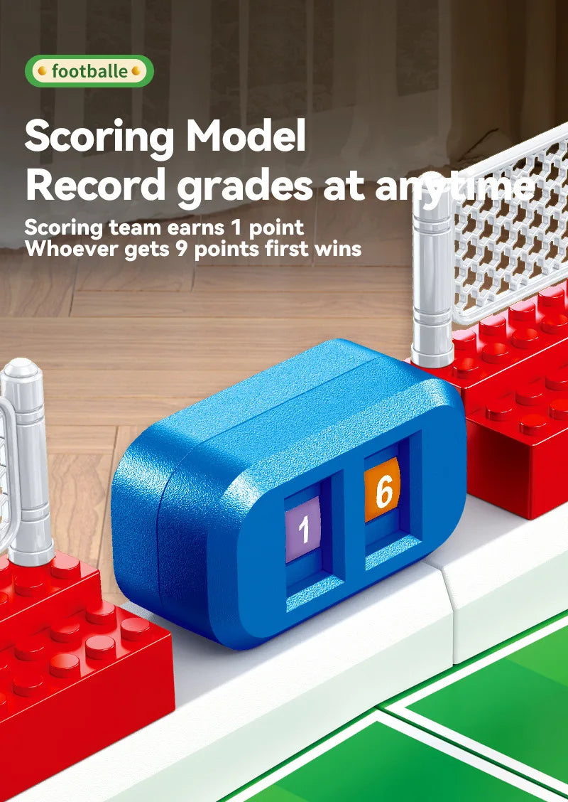 Tabletop Soccer Board Games Toy Outdoor Indoor Portable Multigame Tabletop Desktop Football Machine Competive Toys for Boys