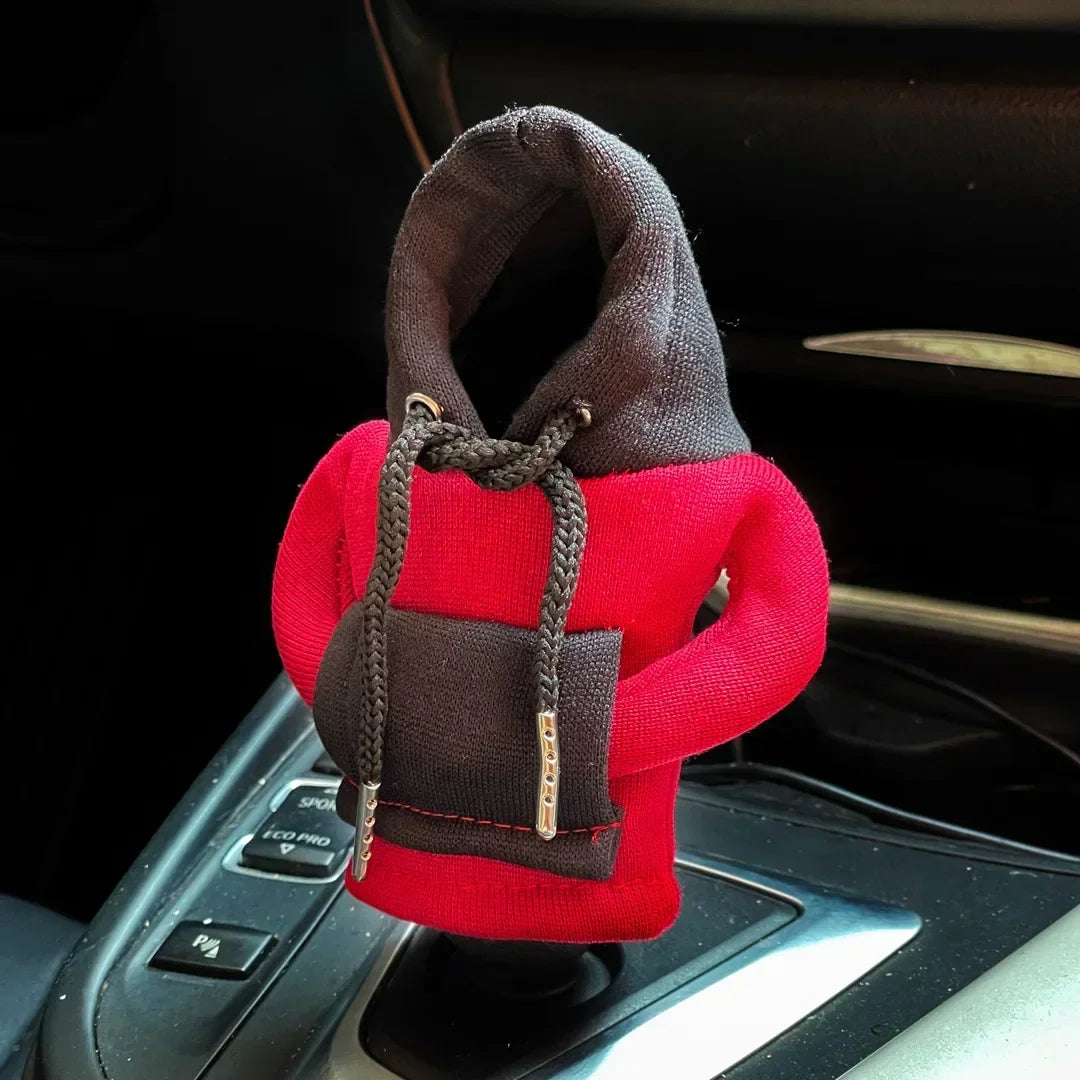 Car Hand Handle Gear Sweatshirt Shark Frog Hoodie Shift Cap Fashion Shift Hoodie Car Shift Knob Cover Car Fashion Accessories