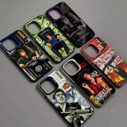 Classic S-Scarface Film Tony For IPhone 11 12 13 14 15 16 17 Pro Max Plus Colorful Black Matte Phone Cover