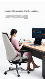 leather boss chair, executive chair, swivel chair, lunch break, carefree computer chair, sedentary and comfortable study home