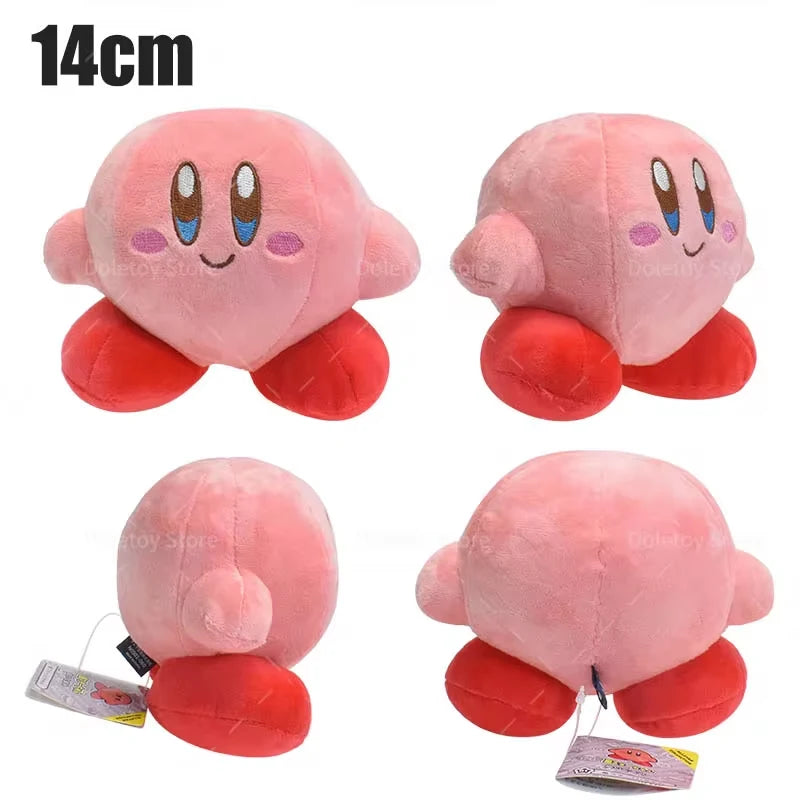 25 Styles Kawaii Star Kirby Grey Kirby Ghost Kirby Pink Blue Green Red Plush Toy Cute Star Kirby Heart Doll Kid Birthday Gift