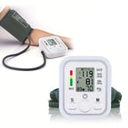 Upper Arm Automatic Blood Pressure Monitor BP Sphygmomanometer Pressure Meter Tonometer for Measuring Arterial Pressure
