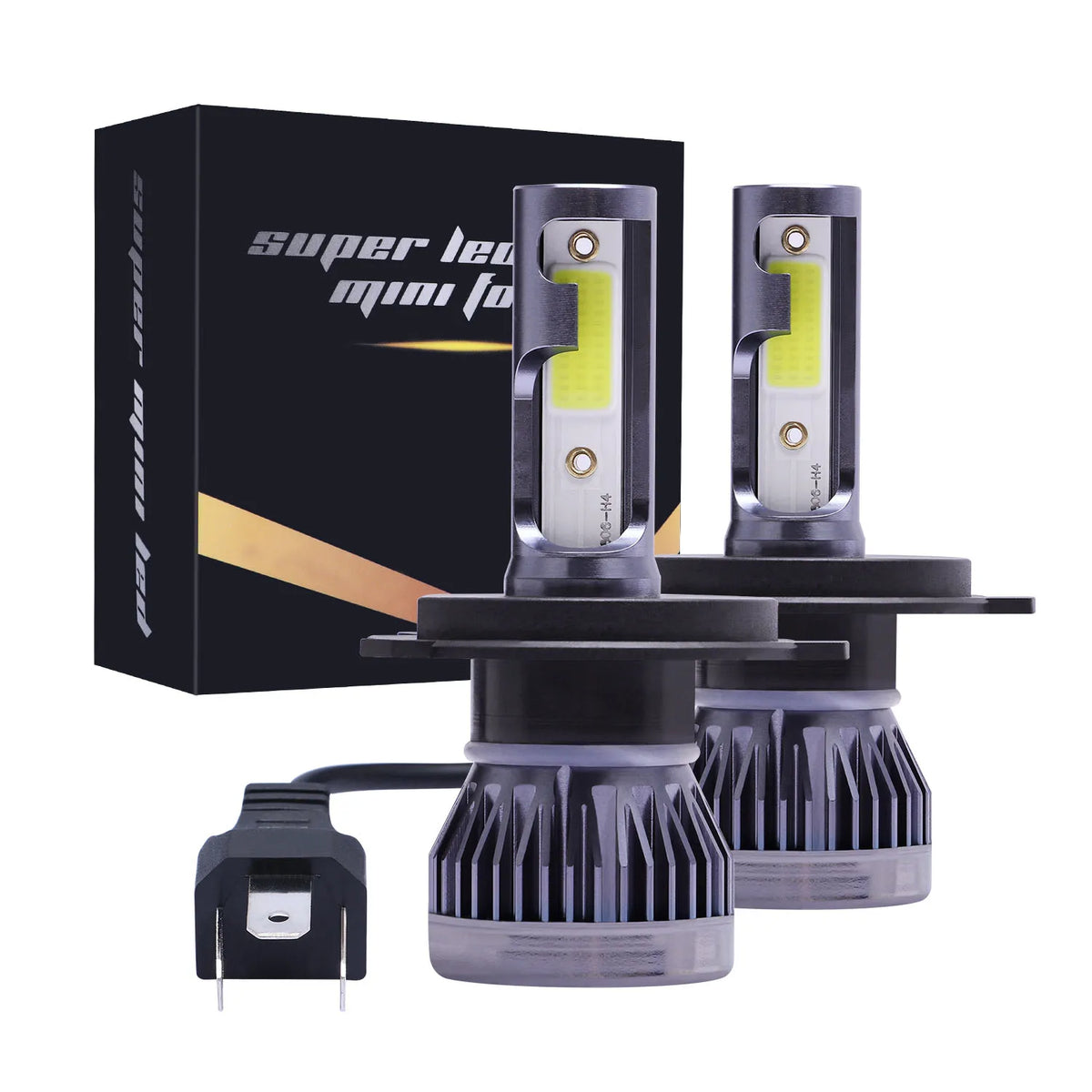 2Pcs LED H4 H7 Car Headlight H1 LED Bulb H8 H11 9005 HB3 9006 HB4 9004 HB1 H3 HB5 H13 Led Lights 20000LM Turbo Lampada 12V