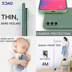 Luxury Square Liquid Silicone Cover for Samsung Galaxy A34 A54 5G SamsungA34 SamsungA54 360 Soft Protective Armor Case Coque Bag