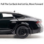 1:32 RS7 Sportback Miniature Model Toy Cars Alloy Diecast 6 Doors Opened with Pull Back Rubber Tires Ornament Vehicle Toys Gifts