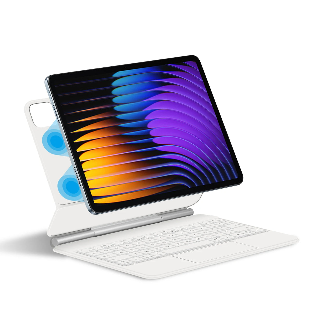 Magic Keyboard Folio For Xiaomi Pad 7 2024 Mi Pad 7 8 Pro 11.2' Tablet Smart Case For Xiaomi Pad 8 Spanish German Keyboard Cover