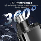 Electric Nose & Ear Trimmers for Men USB Rechargeable  Portable Mini Compact Design with Fast Charge Electric Grooming Kit