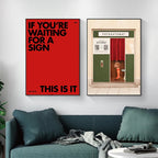 Motivational Text Quotes Fotoautomat Print Retro Wall Art Poster Decorative Painting Canvas Picture Living Room Nostalgic Elegan