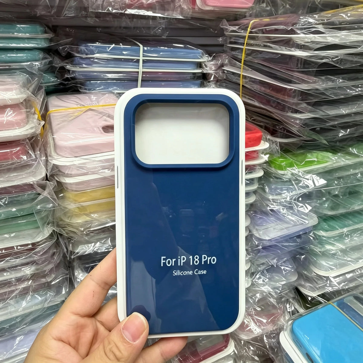 Liquid Silicone Phone Case For iPhone 18 17 16 15 Pro Max Plus Flocking Lining Anti‑Fingerprint Shockproof Protective Back Cover