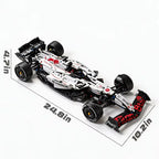 2026 NEW MK6025 Technical Classic Performance 1900+Pcs RB21 White Sports Car Building Blocks MOC DIY Assembly Model Boy Toy Gift