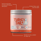 Dog Probiotic Soft Granules Turkey Tail Mushroom Vitamin Supplement Gentle Nourishment Support Gut Health Daily Pet Health Care