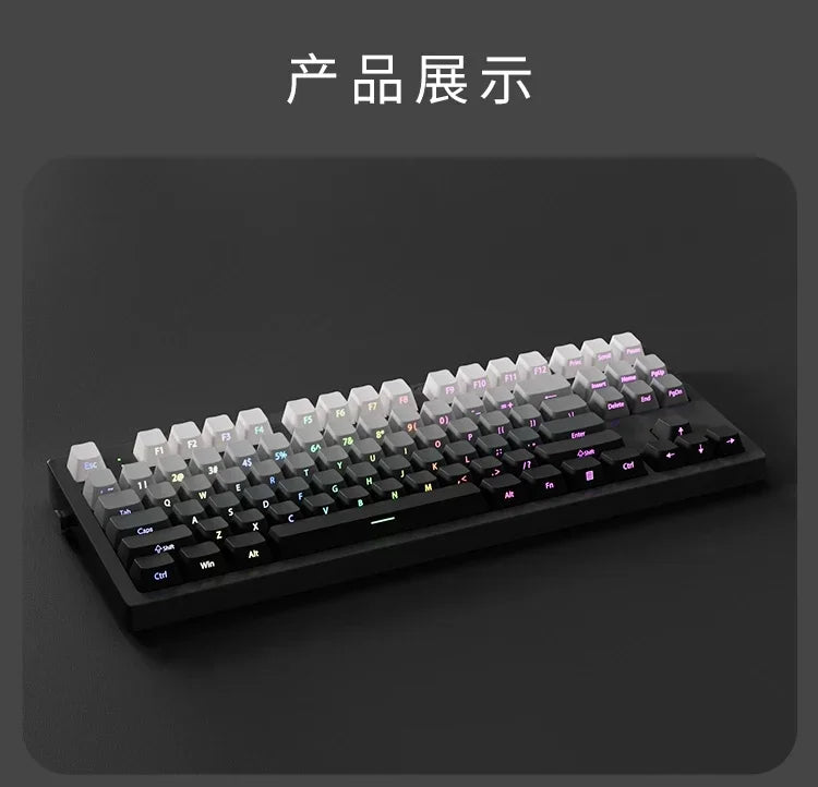 2026 Original Daylight Keycaps PTB Translucent, Side-engraved Oem 135 Keys, Customized To Fit 60/84/98/108 Mechanical Keyboards.
