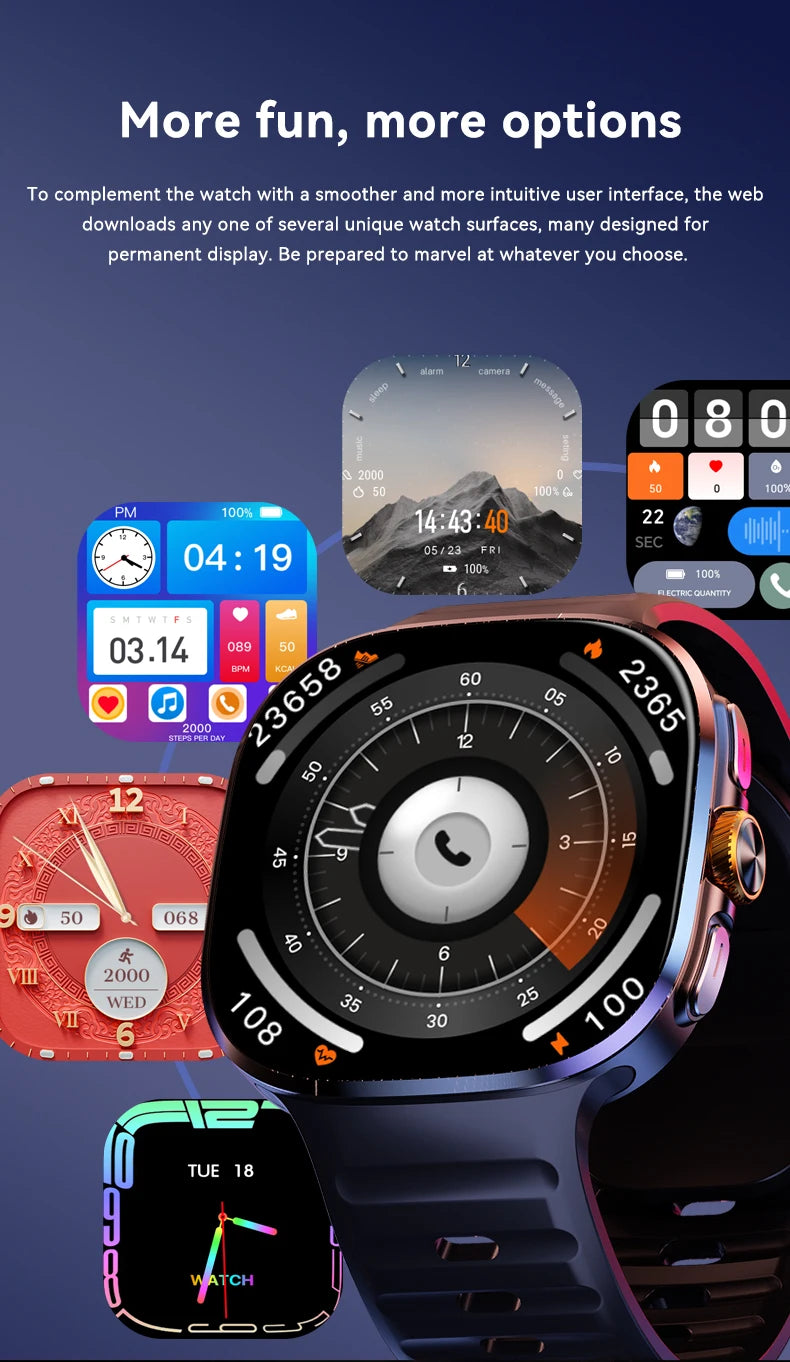 M99 Mini New Package 2.29inch Amoled Smartwatch 5G LTE Android Smart Watch With Rotary Camera GPS WIFI Sim Card Slot 2100Mah