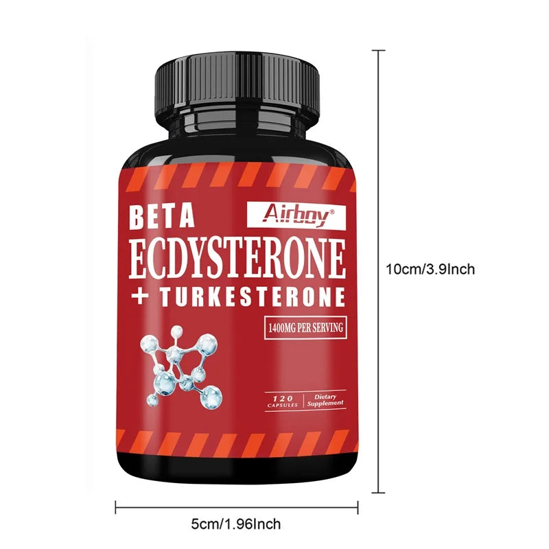 Beta Ecdysterone and Turkesterone Supplements - Increase Muscle Mass, Improve Athletic Performance and Strength