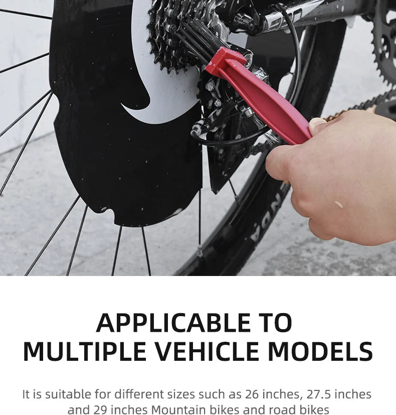 Anti-fouling Motorcycle Washing Disc Brake Cleaning Protection Cover Ultralight Bicycle Washing Disc Guard Bike Accessories