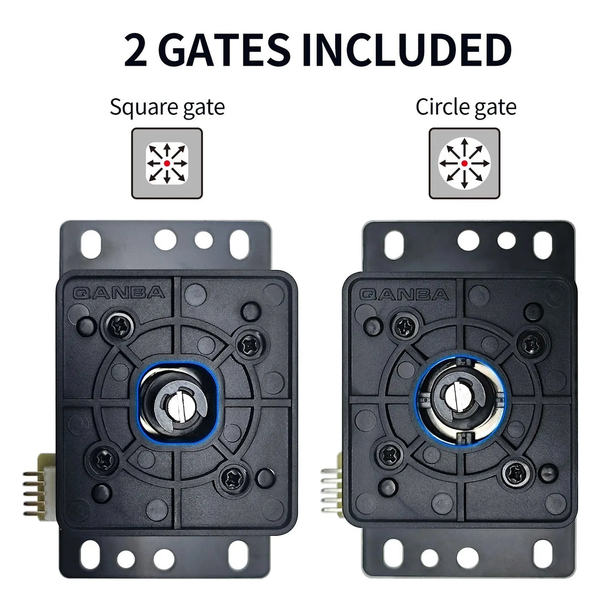 Qanba Gravity Mechanical Arcade Joystick Shafts Silent Lever JOV8S JCV8 Joystick Arcade Accessories Quick DIY Parts