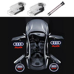 2PCS LED Car Door Logo Light Led Projector For Audi A4 B5 B6 B7 B8 B9 A1 A3 8V 8P 8L A6 C5 C6 C7 A5 A7 A8 Q3 Q5 Q7 TT S3 S6