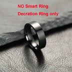R10 Smart Ring with Charging Case Multi-color Ring Men Women Health Sleep Heart Rate Monitoring IP68 Waterproof Multi-sport Mode