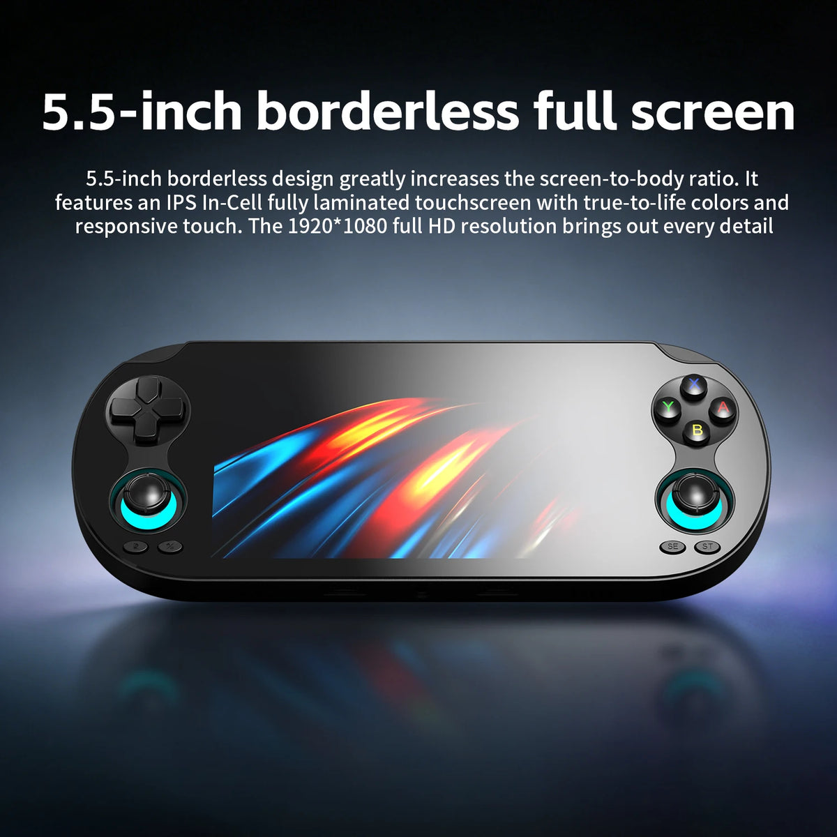 Anbernic RG VITA Pro Retro Handheld Game Console 5.5" IPS 1920*1080 Touch Screen 5000mAh Android Video Games Player AI 1080p DP