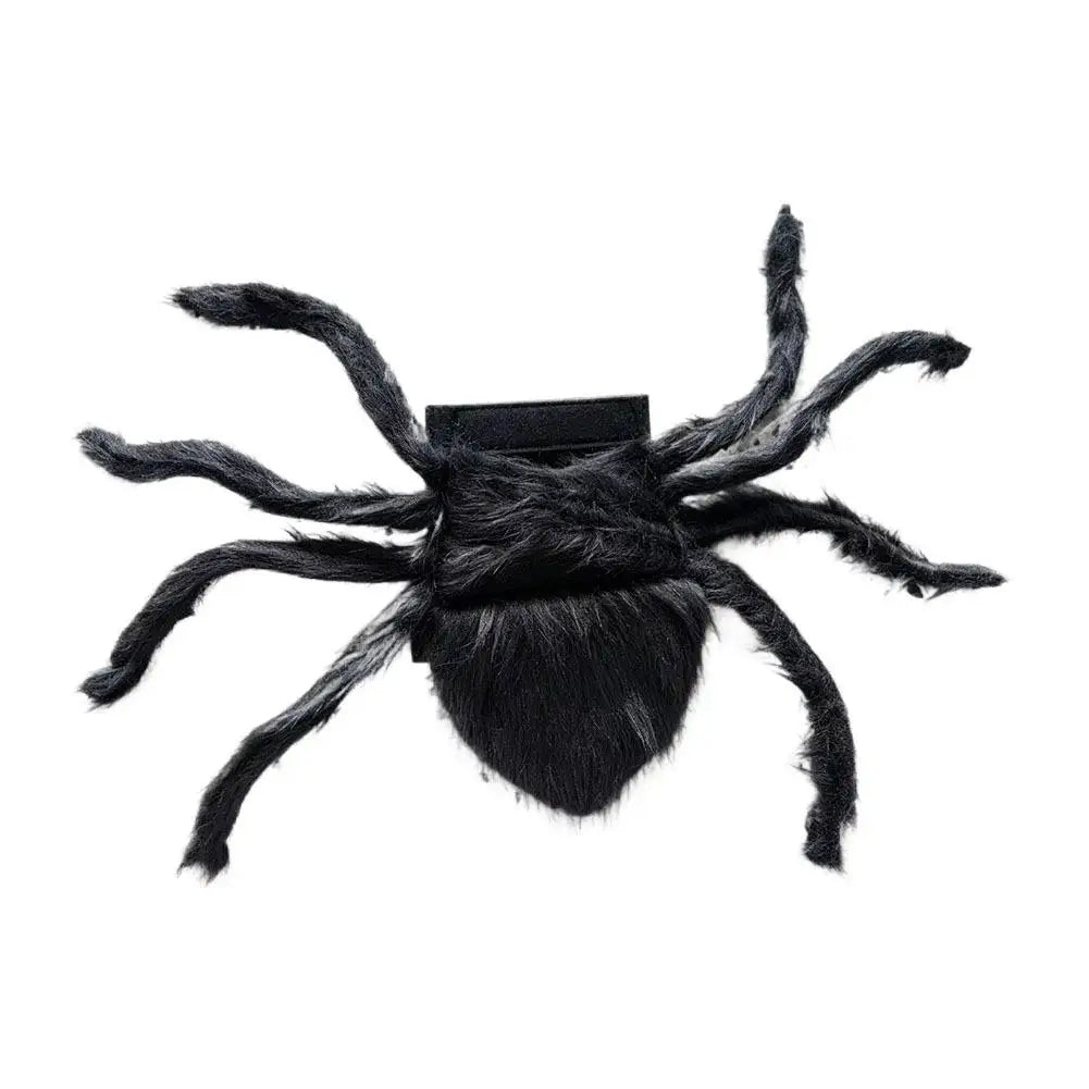 Halloween Pet Spider Costume Funny Realistic Furry Dog Cat Clothes Cosplay Chest Back Outfit Party Costume for Small Medium Dogs