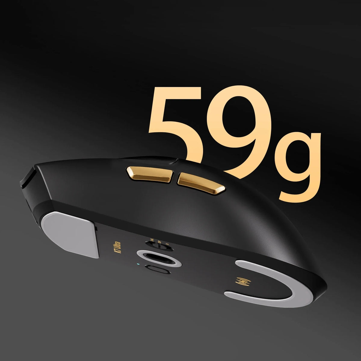 MCHOSE K7 Ultra Wireless PAW3950 Gaming Mouse Dual 8K Polling Rate Magnetic Wireless Charging Stand Office Mouse Lightweight 59g
