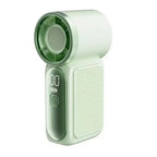 Handheld Mini Fan 5 Speed Adjust Type C Rechargeable Portable Fan Digital Display Desktop Fan Outdoor Use