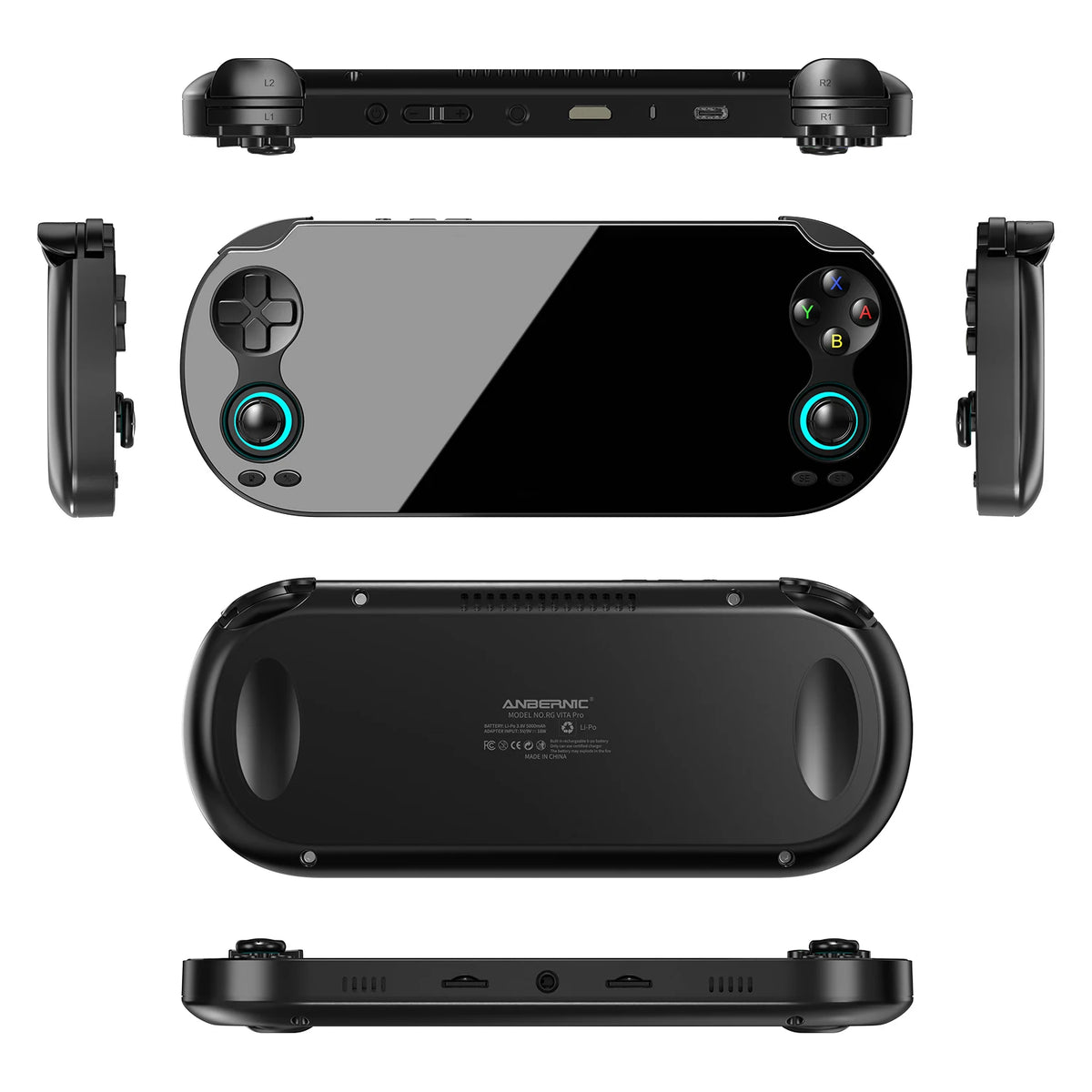 Anbernic RG VITA Pro Retro Handheld Game Console 5.5" IPS 1920*1080 Touch Screen 5000mAh Android Video Games Player AI 1080p DP
