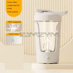 450ml Automatic Mixing Cup Portable Whey Protein Shaker Bottle USB Rechargeable Home Mixer Battery Powered Rotating Water Cup