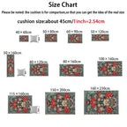 VIKAMA Non-standard Letter Carpet Soft Anti-slip Imitation Cashmere Foot Pad Home Decoration Bedside Rug Entrance Hall Doormat