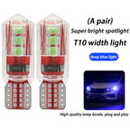 Width light modified car led lens t10 small light bulb super bright car exterior lights running lights general wholesale h11 h7