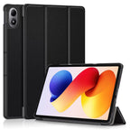 Tablet Case for Redmi Pad 2 Pro / Xiaomi POCO Pad M1 2025 Released 12.1inch PU Leather Material Protective Cover Shockproof