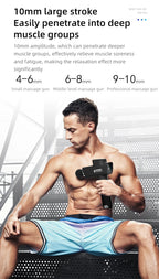 Booster M2-D Massage Gun Deep Tissue Percussion Neck Back Body Massager Portable Fascia Gun Muscle Relaxation Electric Massager