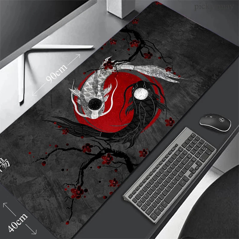 Design Mouse Pad Popular Large Gamer XXL Keyboard Mat Mouse Mat 550x1000mm Carpet Rubber Desk Mat Gaming Notebook Mousepad