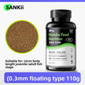 SANKii Floating Micro Pellets for Medaka, High Protein Food to Enhance Color for Viewing from Above - For Fry & Adult