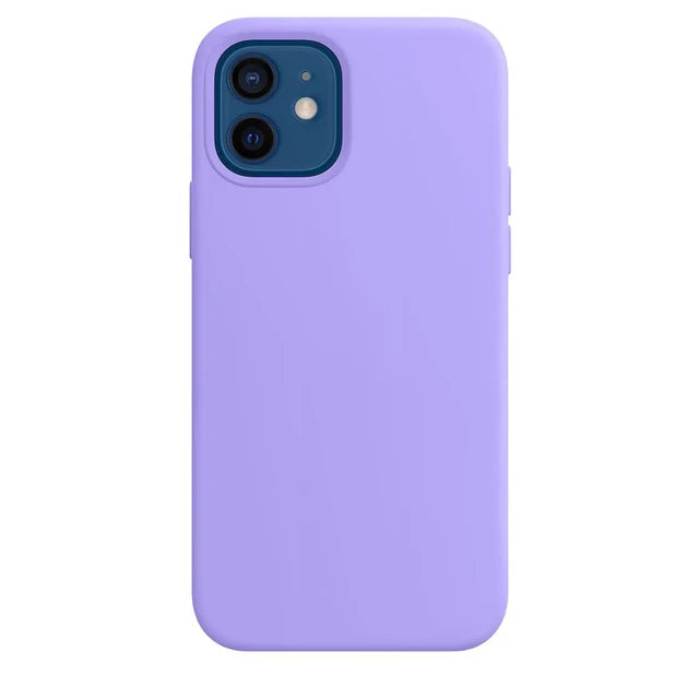 Luxury for Color Matte Case for iPhone 18 17 16 15 14 13 Pro Max 18 17 16 15 14 13 Soft Liquid Silicone Ultra Slim Cover