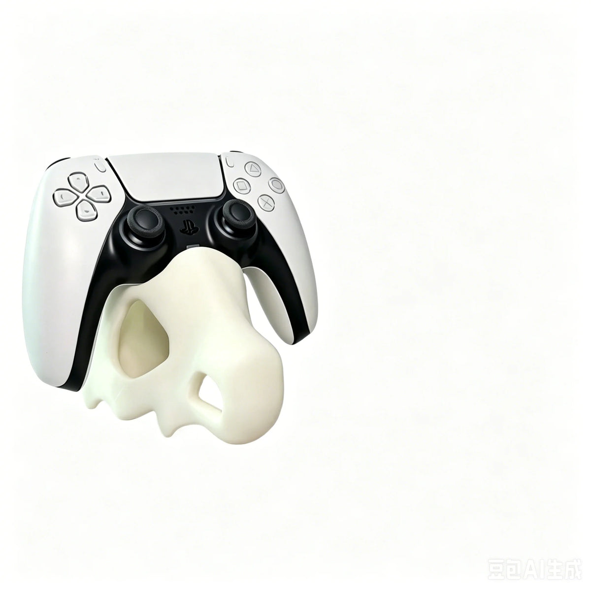 3D Printed Cubone Skull Controller Stand Cute Anime Game Holder Stable Display Dock For PS5 DualSense Gaming Room Decor Gamer