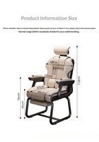 Computer Chair Gamer Chair Comfortable Ergonomic Bow-shaped Chair Sedentary Office Meeting Dormitory Chairs Home Desk Stool