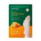 Vitamin E Foot Mask Manuka Honey Nourishing Long-lasting Moisturizing Hydrating Exfoliating Remove Dead Skin Foot Skin Care