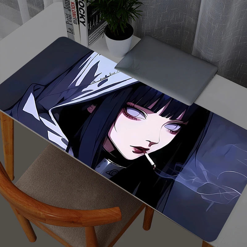 Naruto Hyuuga Hinata Mouse Pad Large XXL PC Desk Mat Gamer Office Carpet Keyboard Table Mouse Pads Gaming Accessories Mousepad