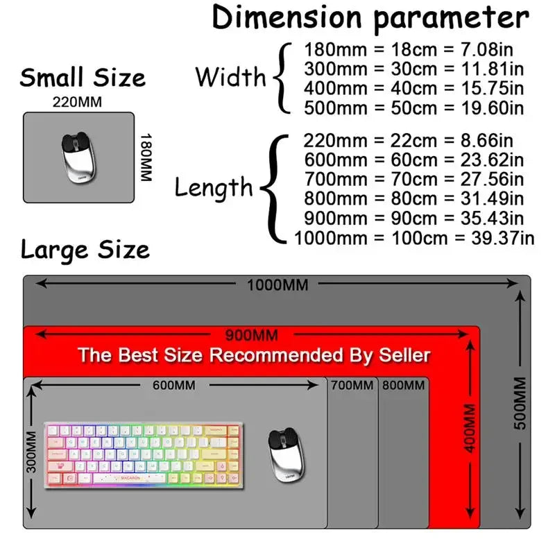 Gaming Accessories Mause Pads Oshi No Ko Hoshino Ai Computer Mouse Pad Carpet Kawaii Girl Deskmat Keyboard Pads коврики для мыши