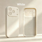 Original Liquid Silicone Case for iPhone 17 16 15 14 13 Pro Max 17Pro 16Pro Shockproof Soft Bumper Cases Cover Phone Accessories