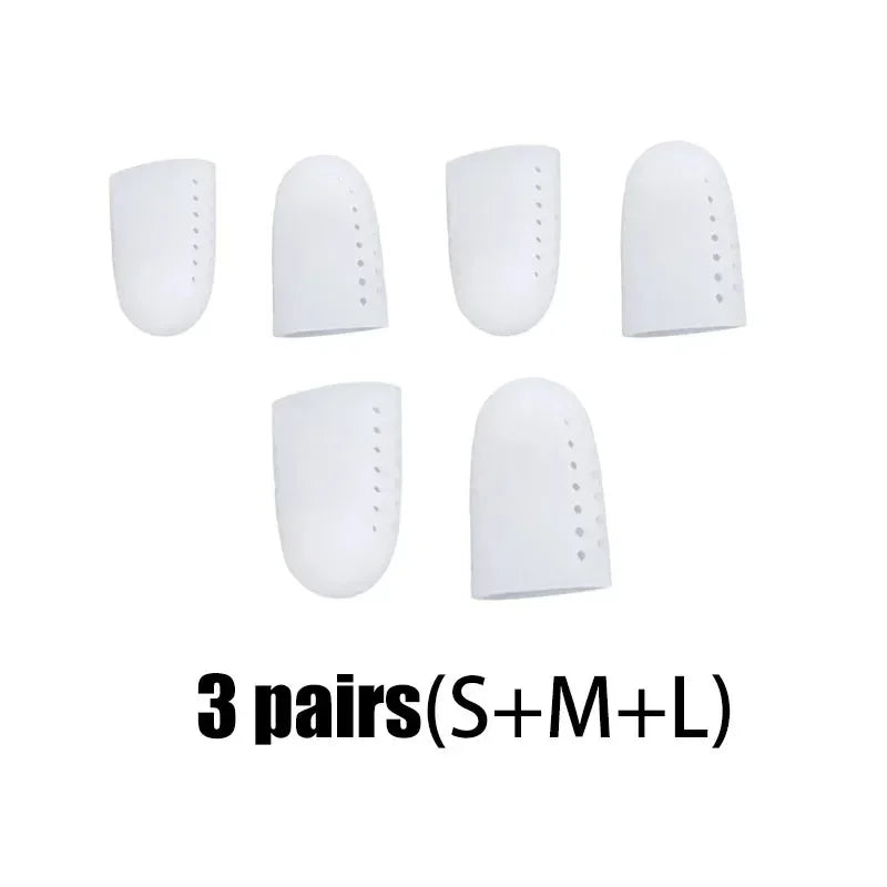 New Breathable Toe Protectors Sleeve Bunion Pads Cushion Big Toe Guards Silicone Toe Covers For Protection Of Ingrown Toenails