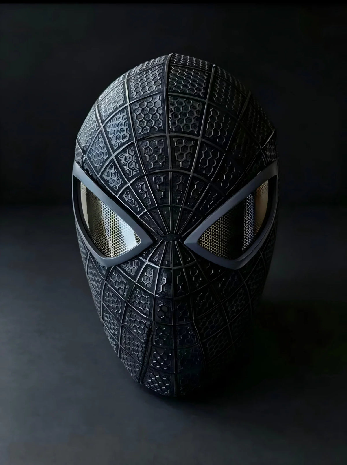 SpiderMan Brand New Day Adult Cosplay Mask with Magnetic Back Cover 3D Webbing Strips Resin Faceshell Cosplay Helmet