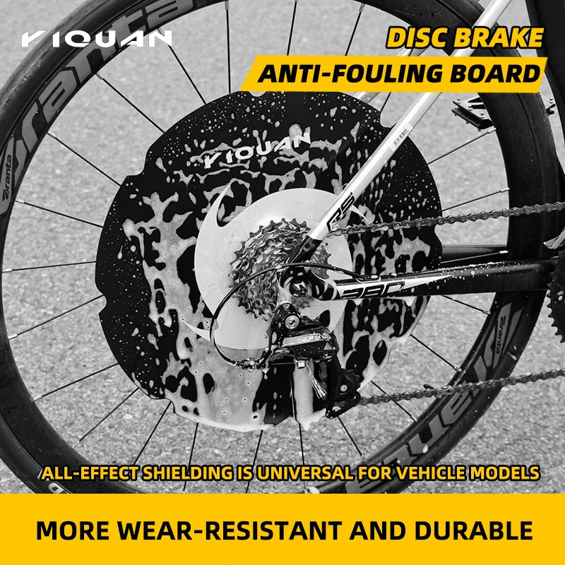 Anti-fouling Motorcycle Washing Disc Brake Cleaning Protection Cover Ultralight Bicycle Washing Disc Guard Bike Accessories