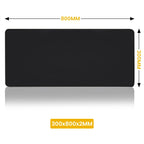 Xxl Mouse Pad Gaming Computer Mousepad Gamer Desk Mat Black Big Office Carpet Mause Pads PC Accessories Keyboard Pads Play Mats