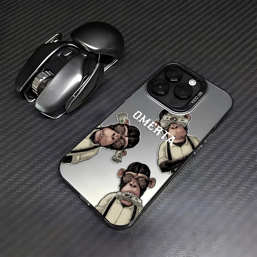 Fashion Omerta Phone Case For iPhone 17 16e 16 15 14 13 12 11 mini Pro Max X XR XSMAX 8 7 Air Plus Anti Fall Matte Back Cover