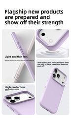 Liquid Silicone Magnetic for MagSafe Phone Case for IPhone17ProMax 16 15 18 13 17Air Solid Color Skin Protection Soft Back Cover